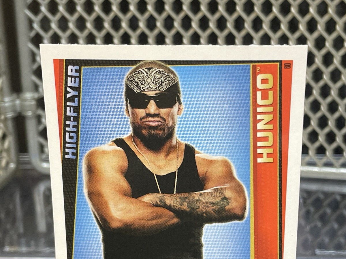 2012 Topps WWE Slam Attax Rebellion - Hunico #80 (RC) for sale
