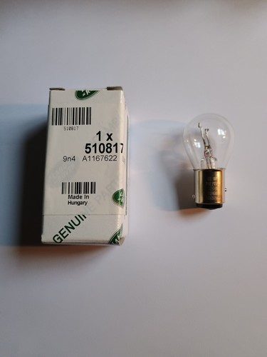 20 x Genuine Military Land Rover Wolf 24V P21/5W bulb 510817 for Stop/Tail Lamp - Picture 6 of 7