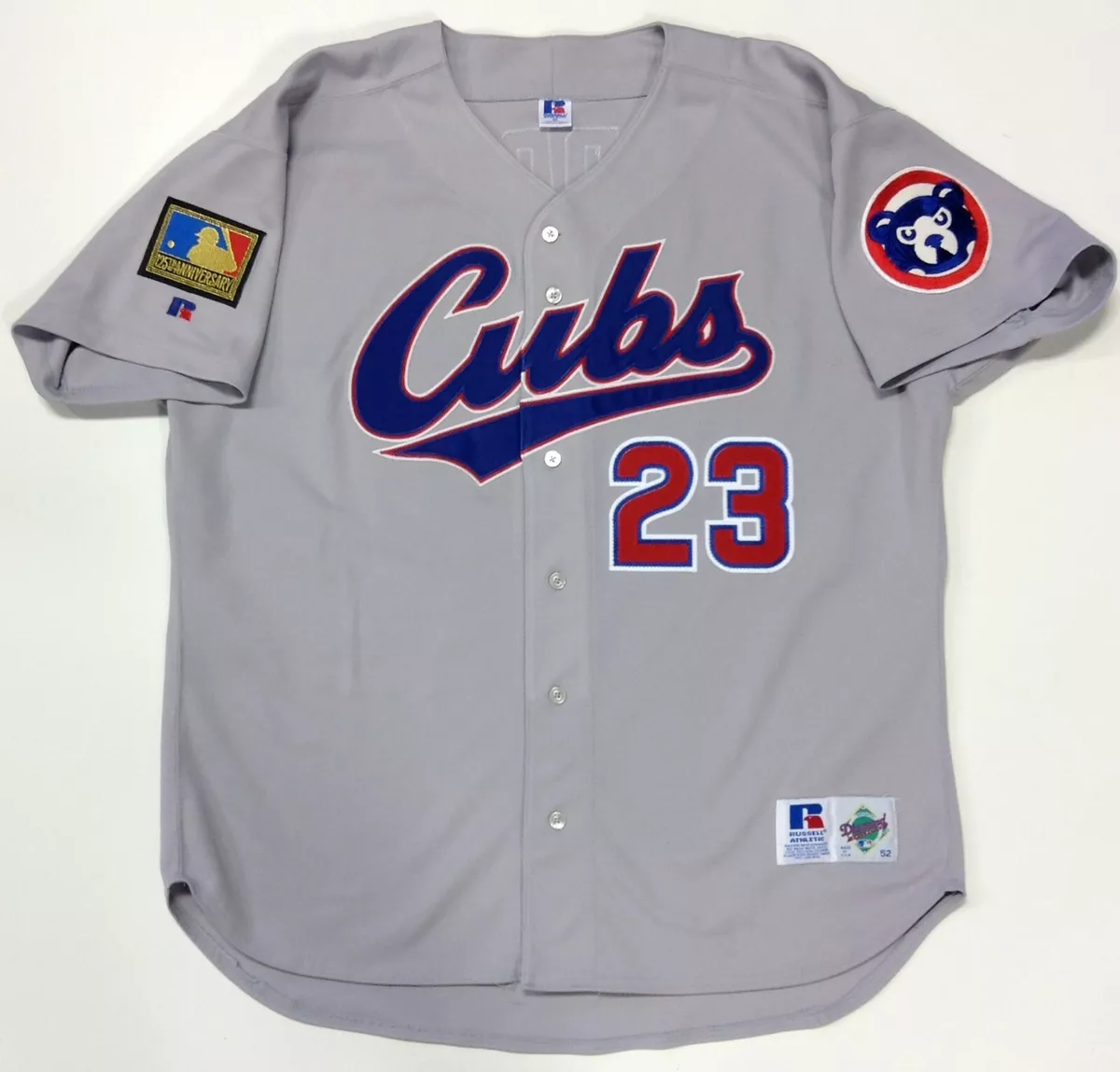 RYNE SANDBERG 1994 CHICAGO CUBS AUTHENTIC RUSSELL JERSEY 52 DIAMOND  COLLECTION