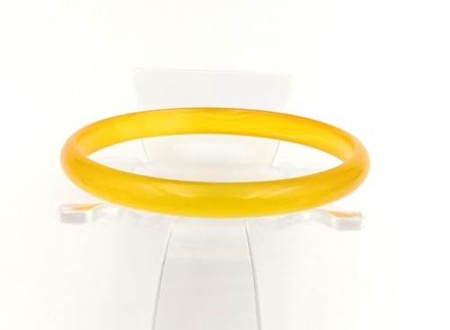 White Multicolor Natural Ice Chalcedony Agate Jade Round Women Bangle Bracelet - Picture 21 of 58