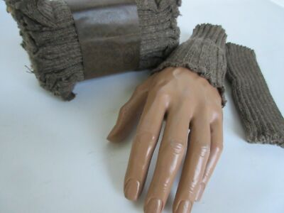 Vintage Stulpen Pulswärmer Bavarian Wool Cuffs 1941 Heritage Wrist Warmer Gloves