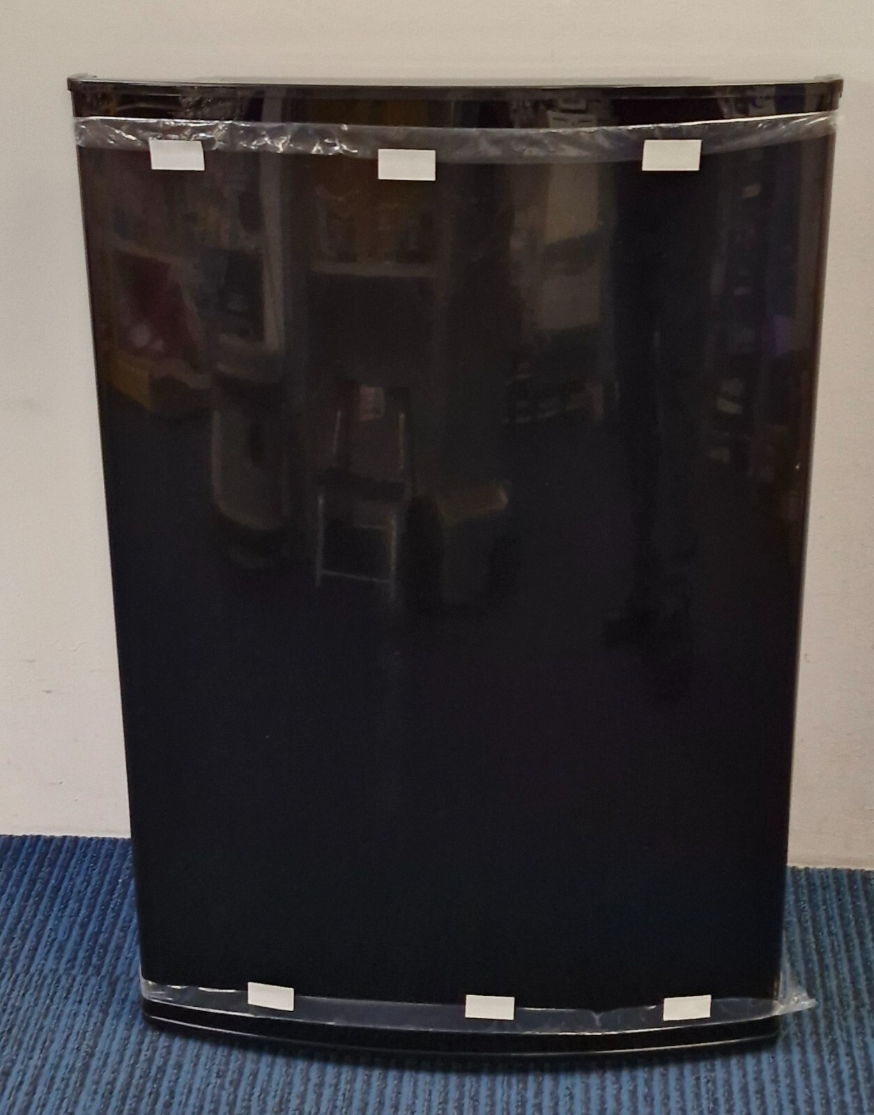 Thetford N3112E Frameless Fridge Door Black - 690152138R - Caravan / Motorhome