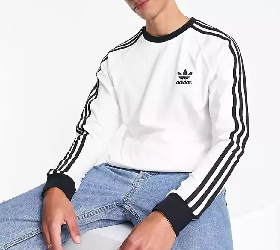 MENS+ADIDAS+ORIGINALS+3-STRIPES+CALIFORNIA+TREFOIL+TEE+SHIRT+MEDIUM+H37758  for sale online