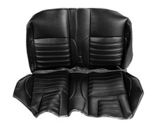 1968-69 Chevelle Ht Universal Pro-series Style Sport Rear Seat Upholstery - Blk