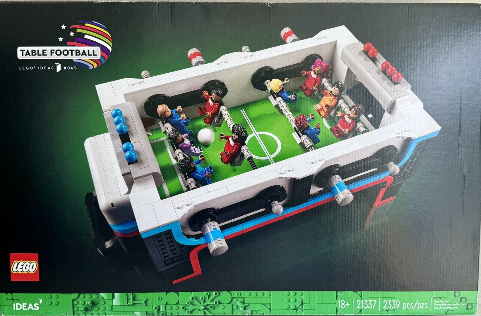 LEGO IDEAS 21337 Table Football New Sealed 2339 pieces Sold Out  Soccer Foosball