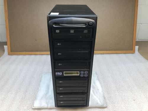 Pro Duplicator 1-to-7 20X Burner Tower CD-RW/DVD+RW Super Multi Model SYS07DS20X