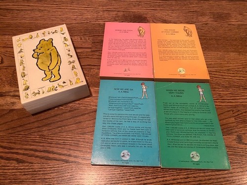 THE WINNIE-THE-POOH LIBRARY by A. A. Milne 4 Paperback Books VINTAGE BOXED SET - Picture 9 of 9