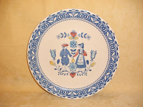 Johnson Brothers Staffordshire Old Granite Hearts & Flowers 9 7/8 Dinner Plate - 第 1/4 張圖片