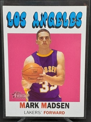 2000-01 Topps Heritage Mark Madsen Rookie Limited /1972
