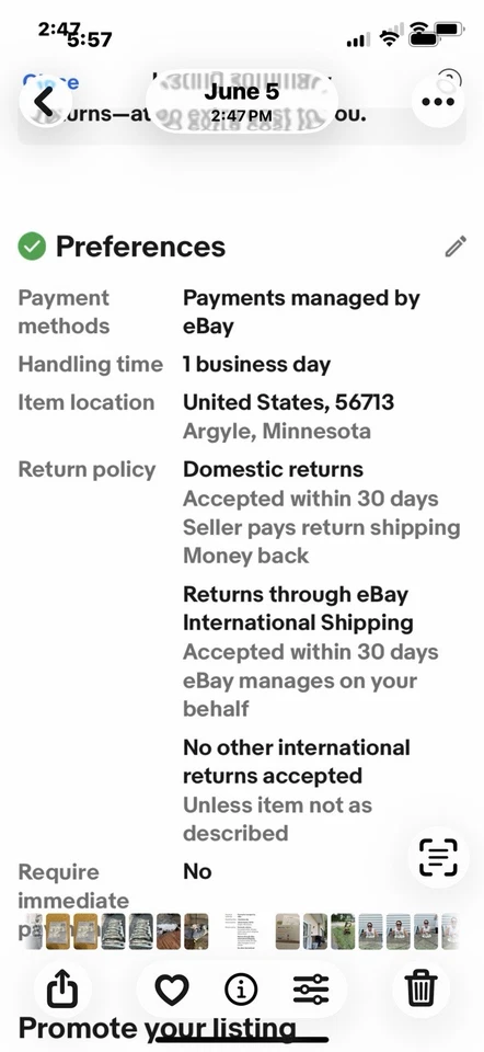 Cub Cadet IH snowblower Rotary tiller gearbox Bearing Seal kit - Image 4 of 4