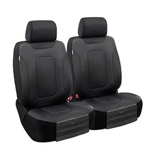 Weston Truck Seat Covers; Universal Fit for Large or Truck Front Cover Black B