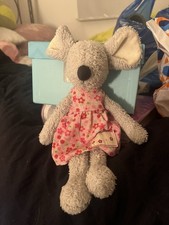 Jellycat Molly Mouse Floral Friends Soft Toy Plush 9” Retired 