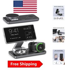 3 in 1 Foldable Magnetic Wireless Charger for Samsung Devices - Fast Charging