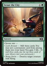 *Foil* Scout the City-817-NM-Commander: Marvel Super Heroes-Magic