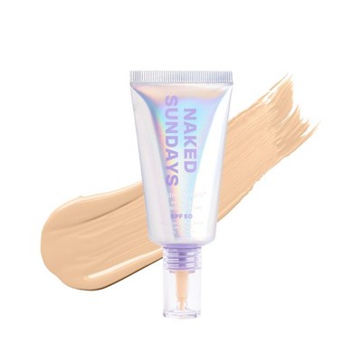 BeautyScreen Peptide Foundation Tint - SPF 50 Tinted Sunscreen & Skincare Mak...