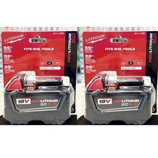 2X 18V For Milwaukee M18 Lithium-ion Extended Capacity Battery 48-11-1850 NEW