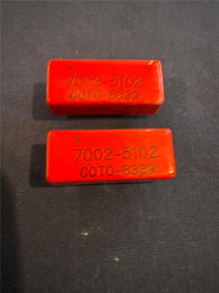 COTO TECHNOLOGY 7002-5102 REED RELAY THROUGH HOLE (Qty 2) **NEW**