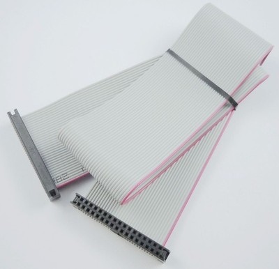 1Pcs 2mm Pitch 2x17 Pin 34 Pin 34 Wire IDC   Ribbon Cable Length 80CM *uq