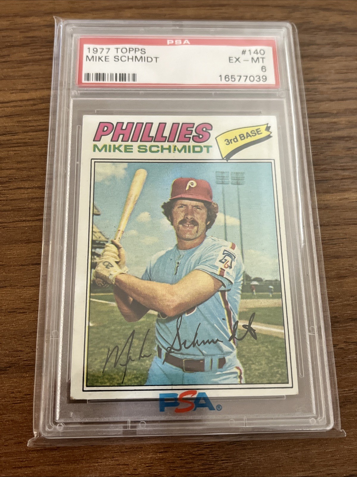 Mike Schmidt 1977 Topps #140 PSA 6