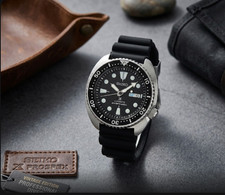 Image of Seiko Prospex SRPE93 Black Turtle Automatic Diver's 200M ISO Certified NewBrand
