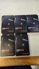 Samsung 870 EVO 2.5" 500GB SATA SSD - Black (MZ-77E500) - LOT OF 5 New / Sealed