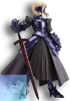 Figma Fate / Stay Night Saber Alter Figur JP