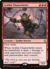 1x Goblin Chainwhirler - Dominaria Near Mint - Mtg 1x Goblin Chainwhirler - Dominaria Near Mint - Mtg