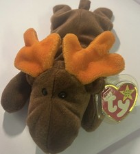 TY Beanie Baby Chocolate the Moose 