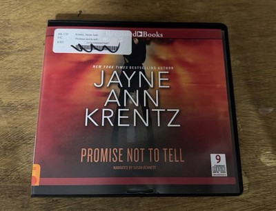 Jayne Ann Krentz Promise Not To Tell Audio Book on 9 CD's Approx 10.5 hrs