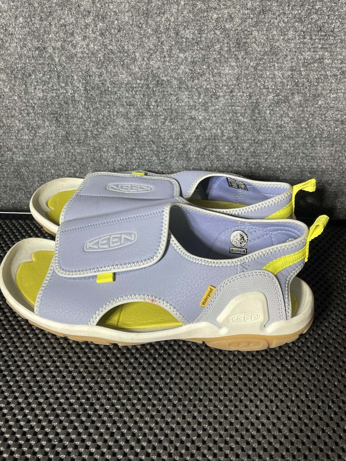 Sandali Keen Knotch River punta aperta bambino taglia 6 grigi regolabili spiaggia lago WMN 6