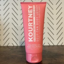 NEW Kourtney Kellar Self Tan Body Lotion Fragrance Free Tanning Medium Vegan