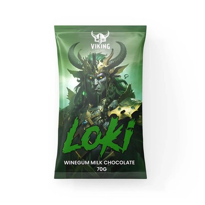 AKTION Loki Weingummi Milchschokolade70g