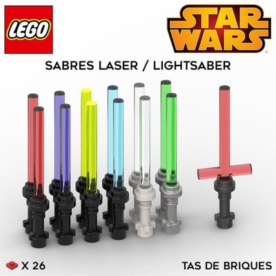 LEGO - Waffenpaket, Lichtschwert STAR WARS - zur Auswahl