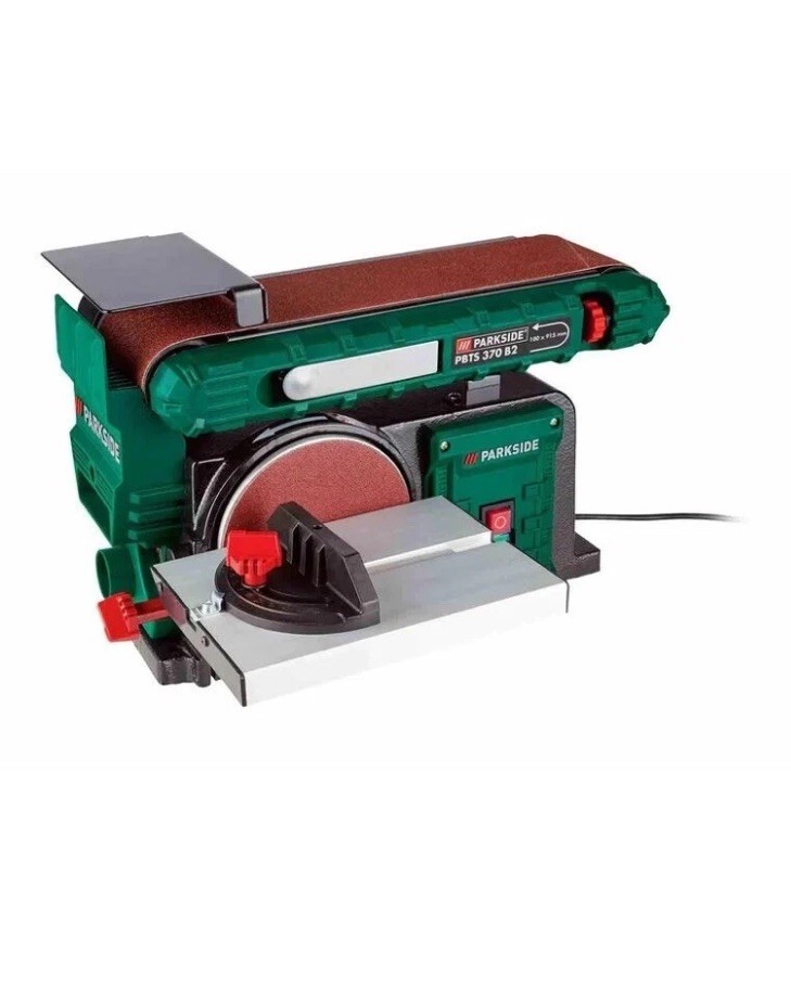 Levigatrice a Nastro e Disco Parkside TBTS 370 B3 - Garanzia 3 Anni