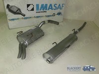 Imasaf Auspuffset Mitteltopf+Endtopf für Citroen Evasion 2.0 HDI+2.1 TD 96-00