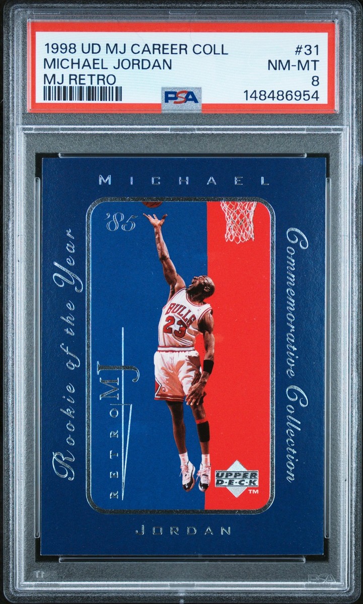 38枚のカードマイケル・ジョーダン・アッパーデッキ・レアコレクション 1998 Upper Deck MJ Career Collection - Retro MJ Michael Jordan #31