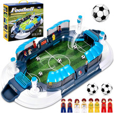 Mini Foosball Table for Kids, Tabletop Foosball Soccer Game, Portable Indoor Foo