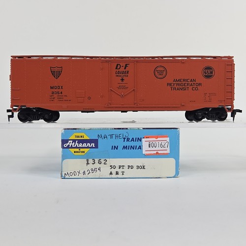 Coche de carga aislado Athearn escala HO MODX #2354 N&W refrigerador americano tránsito | Condition: New