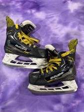 Youth Bauer Supreme M5 Pro Hockey Skates Regular Width 13 Used 