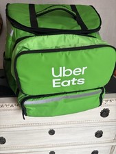 Uber Eats Insulated Delivery Backpack Bag Food Bag XL Green cover