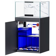 55 Gallon Fish Tank Aquarium Stand Tank w/ Pump Smart Heavy Duty Tank Kits