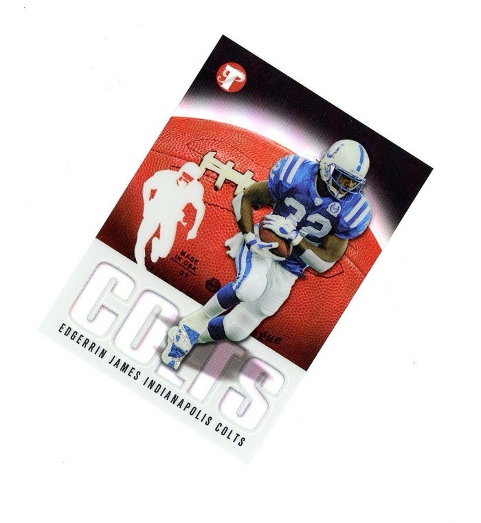 RARE 2003 Topps Pristine REFRACTOR SP EDGERRIN JAMES /99! Indy Colts STAR
