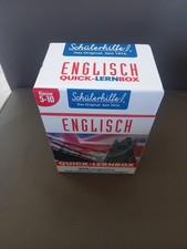 Schülerhilfe Quick-Lernbox Englisch, 250 Lernkarten, Klasse 5-10, komplett
