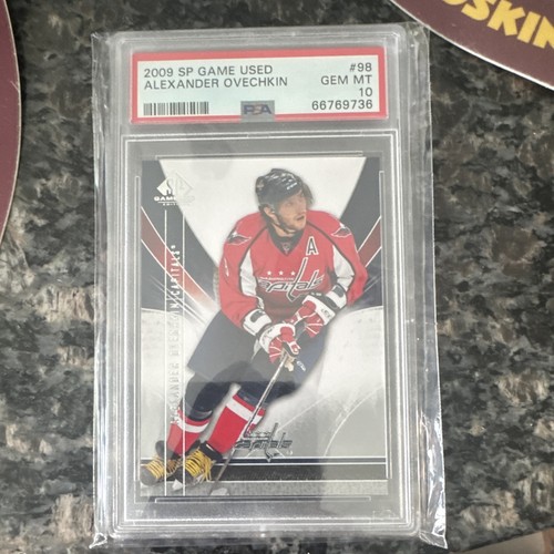 Upper Deck 2009-10 SP Game Used Alexander Ovechkin PSA 10 #98 Capitals