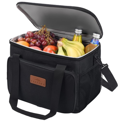 Insulate Lunch Bag for Women/Men - 24-Can Cooling Thermal Lunch Food Box With...