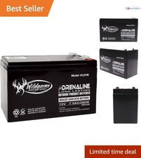 12V Rechargeable Sealed Lead-Acid Battery for Game Feeders Compact Durable