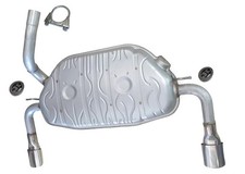 Auspuff für Volvo S40 V50 2.4 Endschalldämpfer /9937