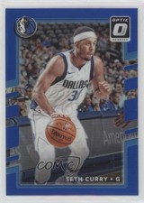 2017-18 Panini Donruss Optic Blue Prizm 47/49 Seth Curry #32 d3b