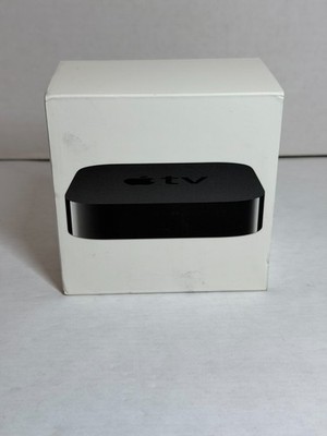 Apple TV 3rd Generation HDMI 1080p FHD Media Streamer - Black (MD199LL/A) B8