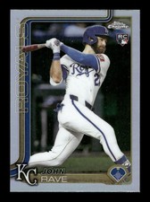 2025 Topps Chrome Update #USC136 John Rave Refractors